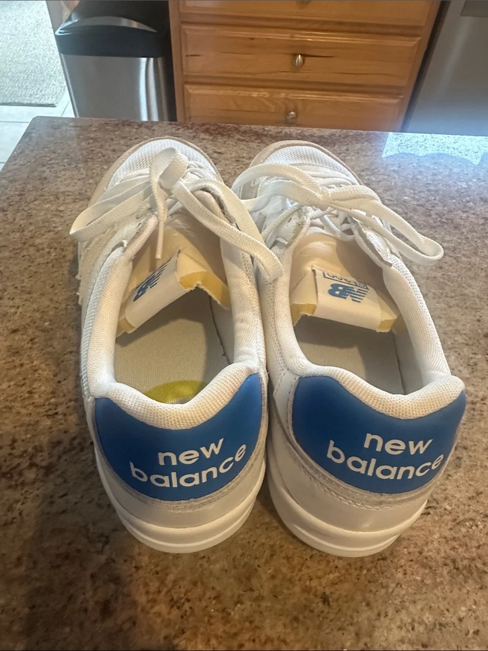 New Balance CT300  Men's White & Beige Sneakers Low-Top Sz 11.5 New